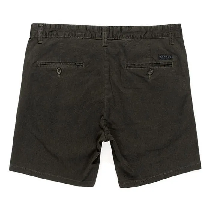 Afends Mens Chino Short - Military - Old Man Chino Shorts