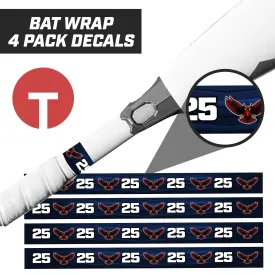 Barnstormers - Bat Decal Wraps (4 Pack)