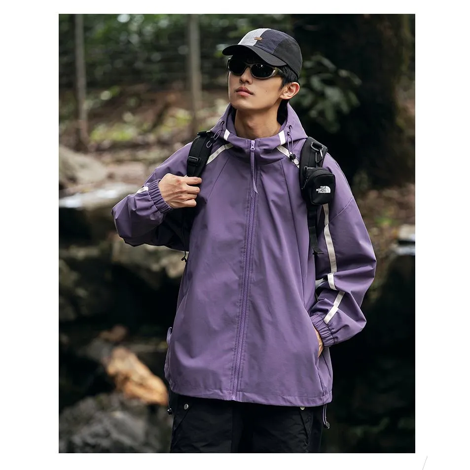 Camping Outdoor Windproof Raincoat Hooded Jacket