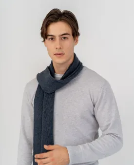 Cashmere Ribbed Scarf