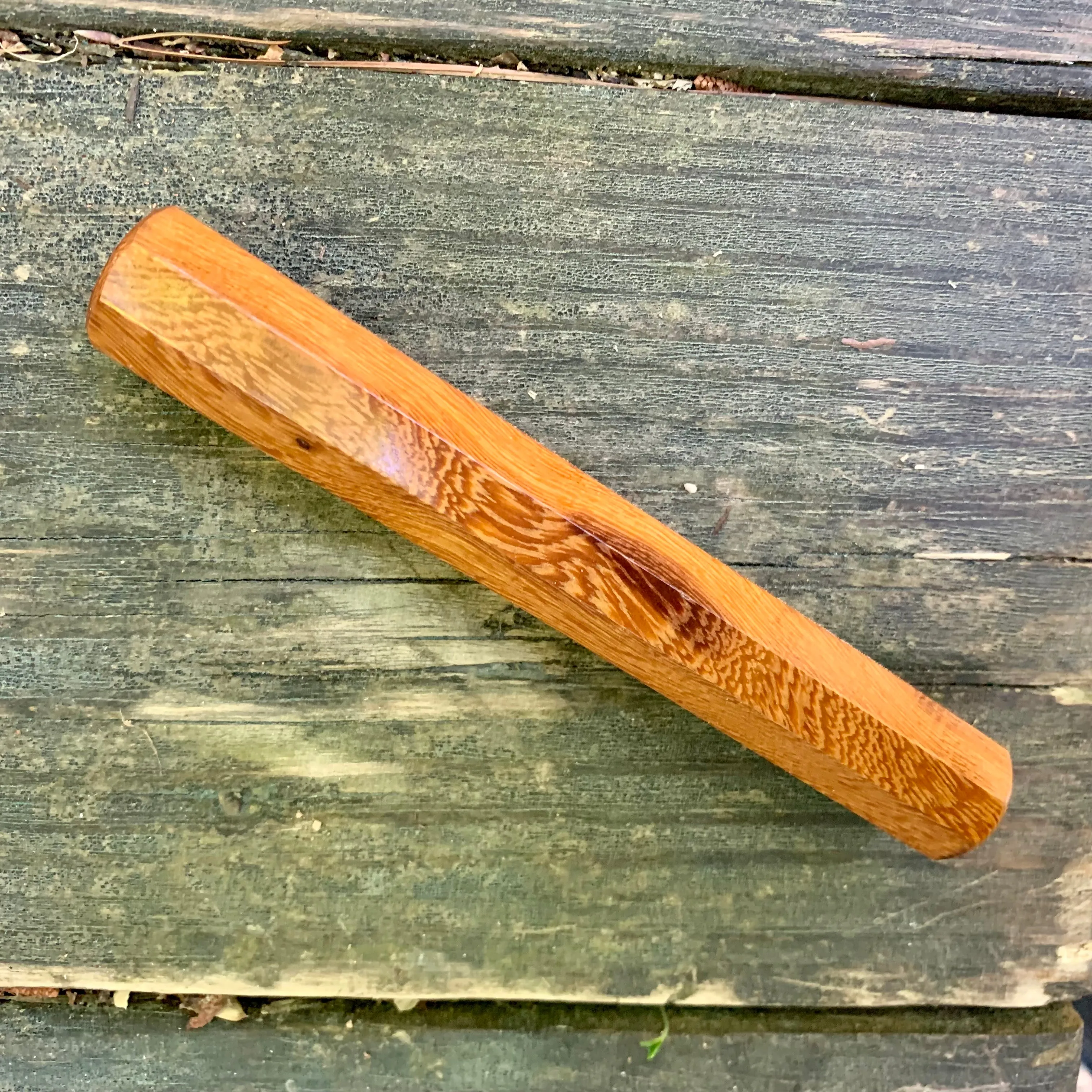 Custom Japanese Knife Handle - Pheasant wood