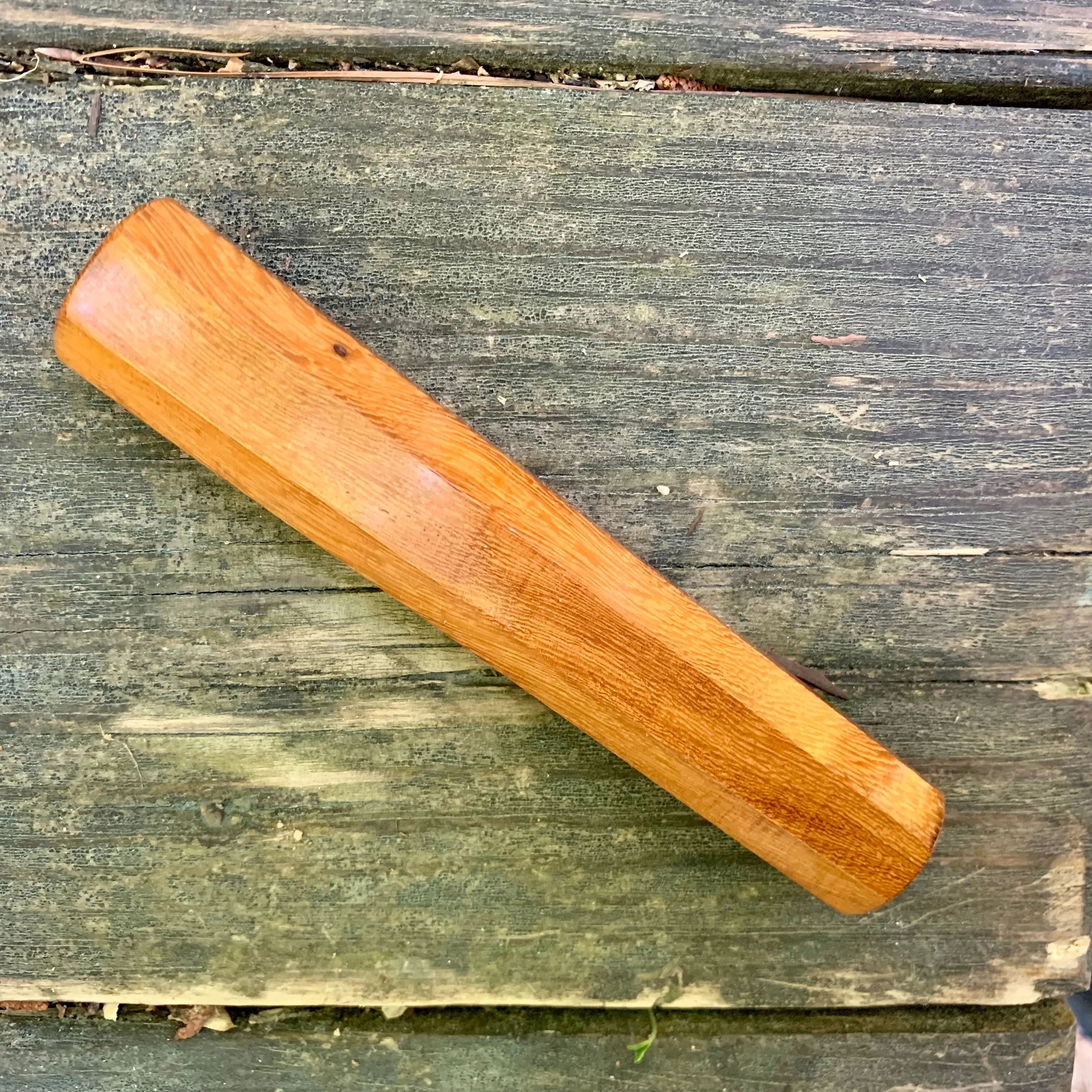 Custom Japanese Knife Handle - Pheasant wood