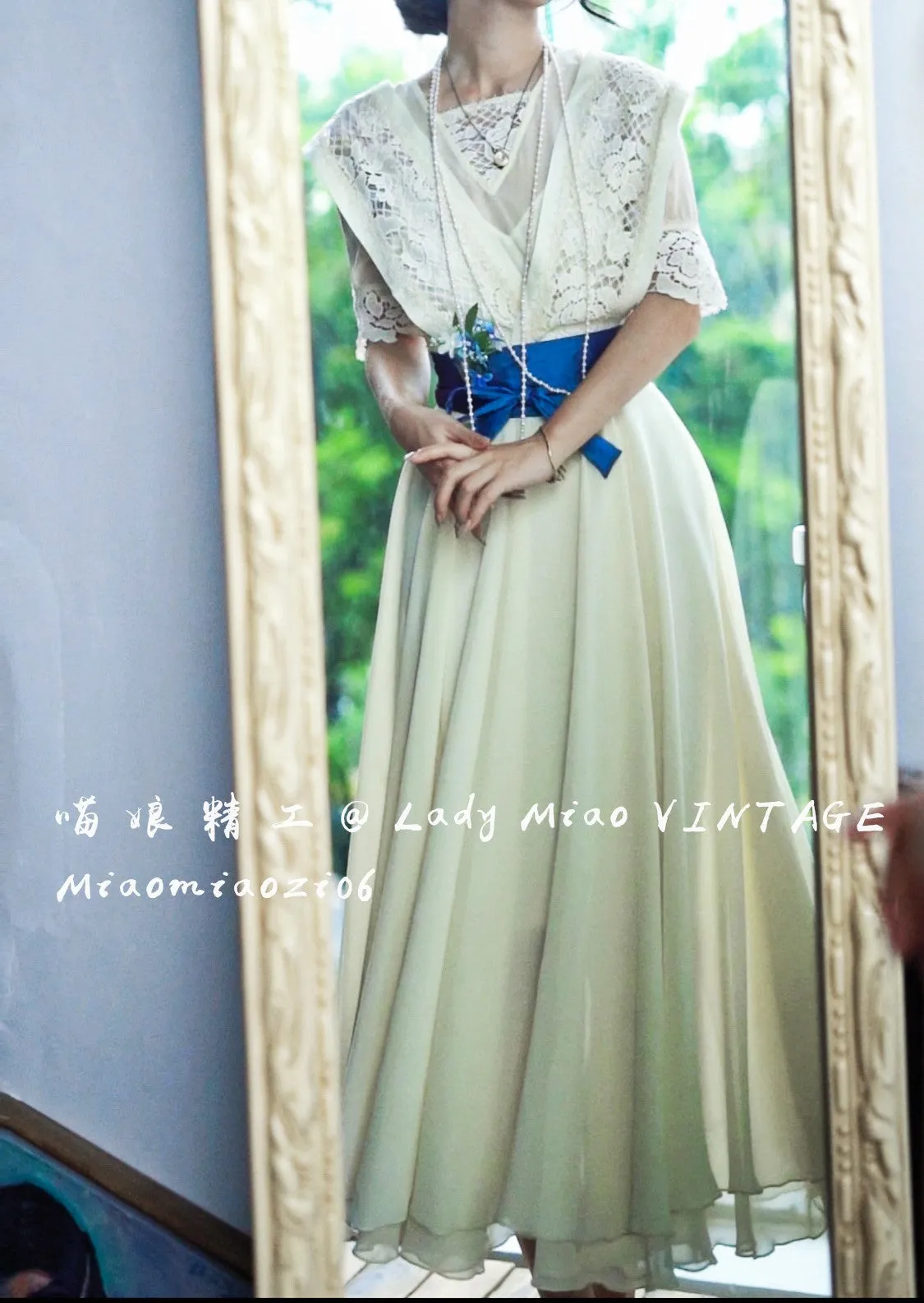 Downtown Abbey Remake Edwardian Vintage Dress