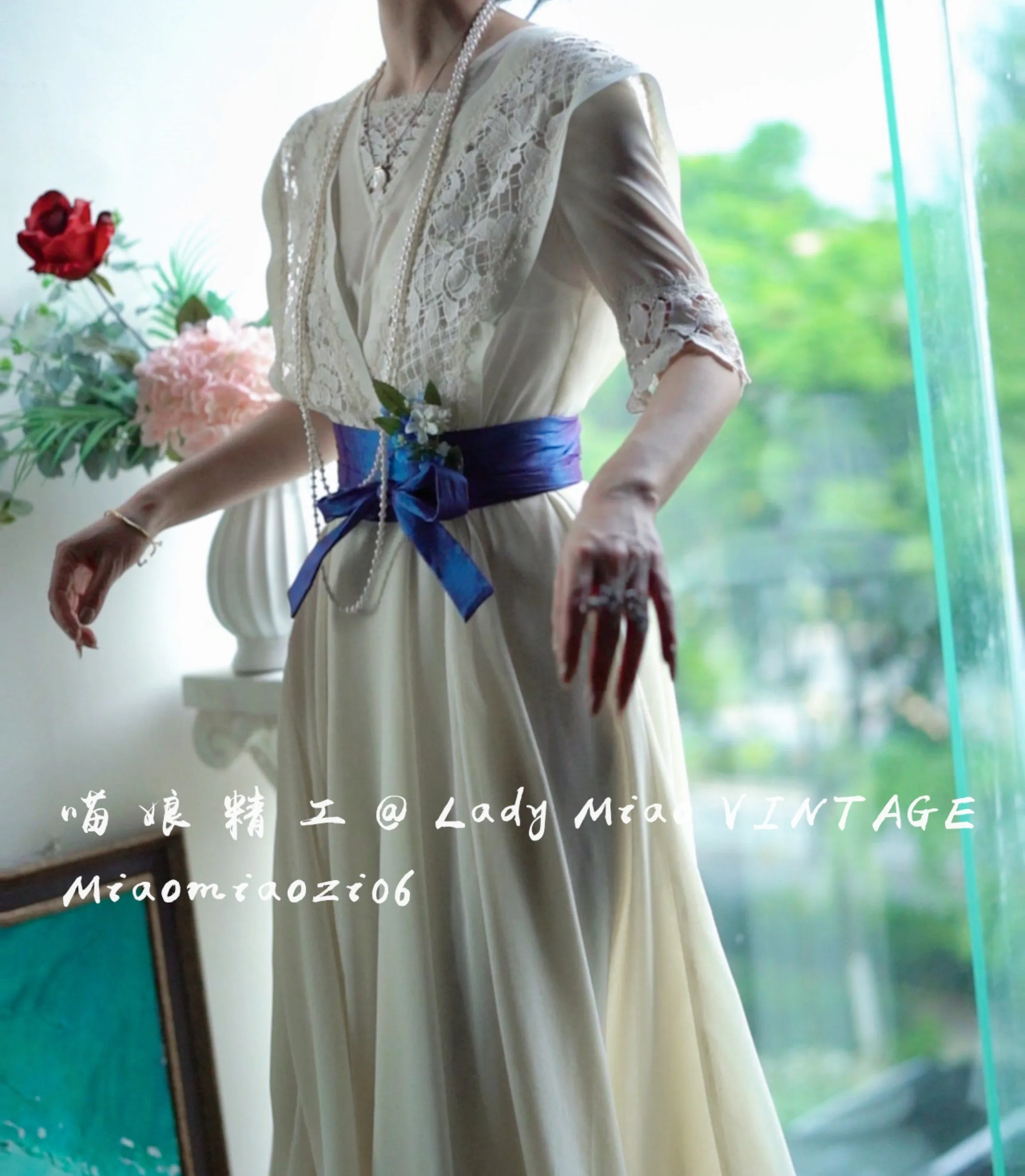 Downtown Abbey Remake Edwardian Vintage Dress