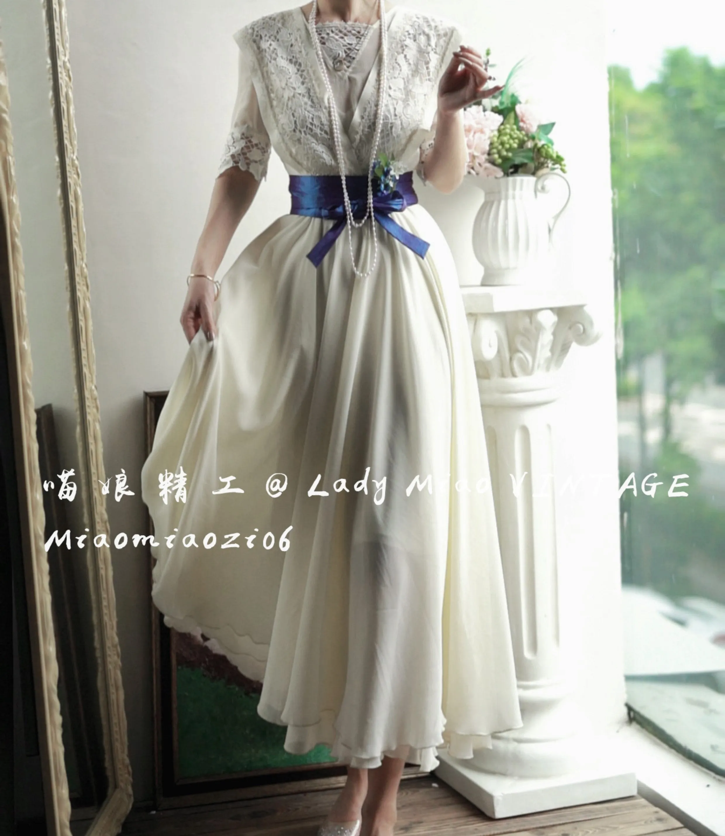 Downtown Abbey Remake Edwardian Vintage Dress