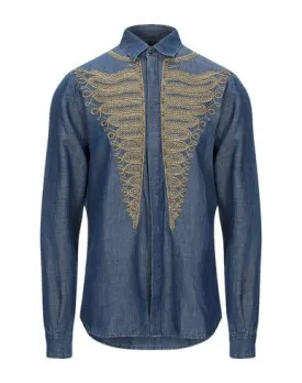 Etro Man Denim shirt Blue XL INT