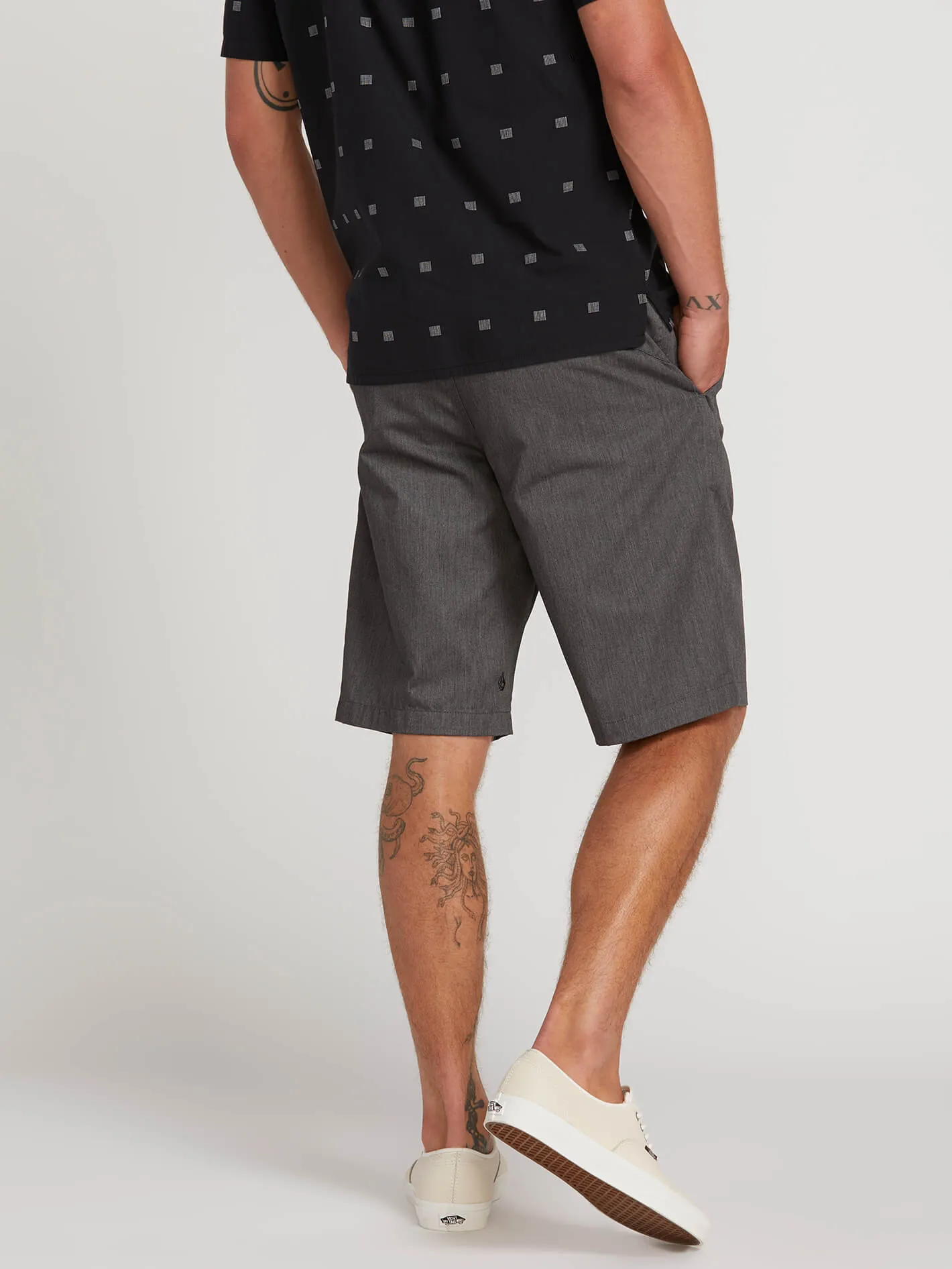 Frickin Chino Shorts - Charcoal Heather