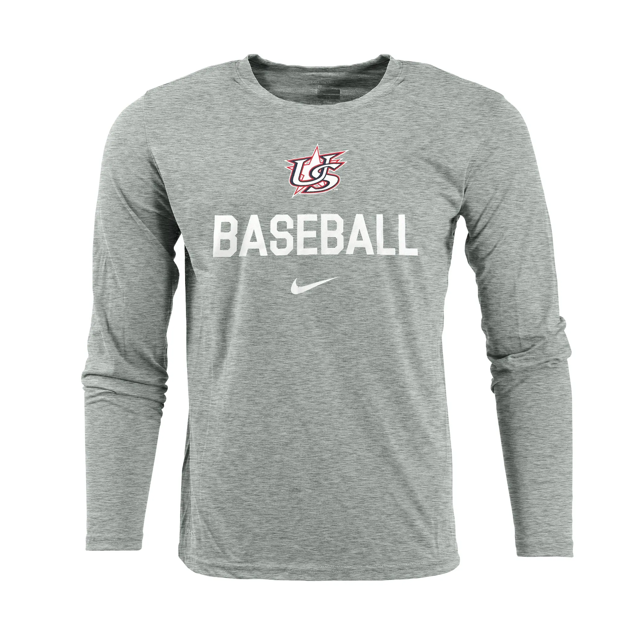 Grey Statement Long Sleeve Legend Tee