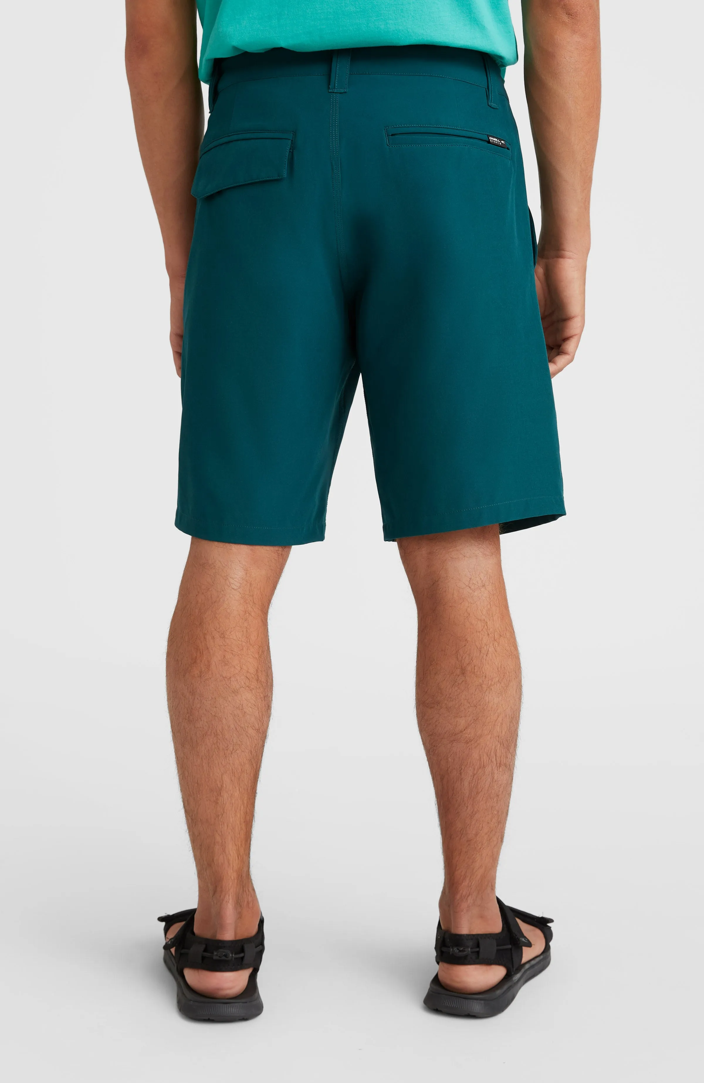 Hybrid Chino Shorts | Deep Teal