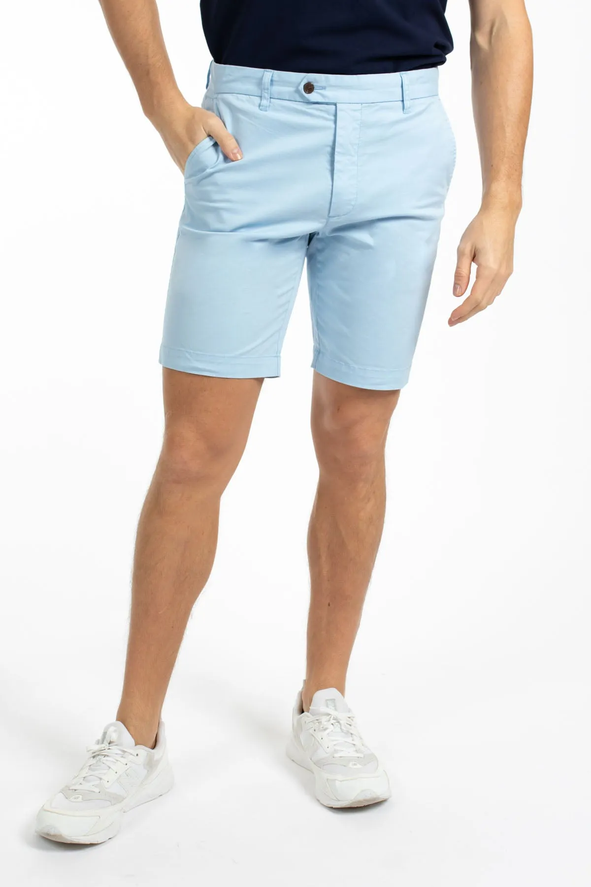 Ice Blue Chino Short