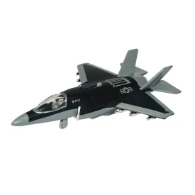 InAir Diecast Pullback - F-35 Fighter Jet - Black