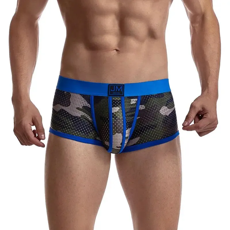 Jockmail Camo Mesh Trunks