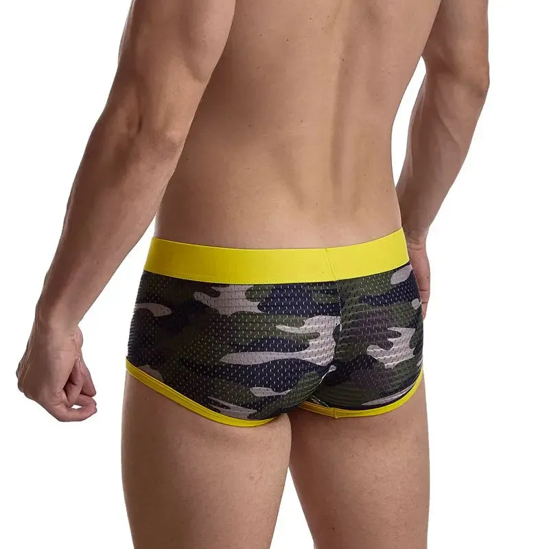 Jockmail Camo Mesh Trunks