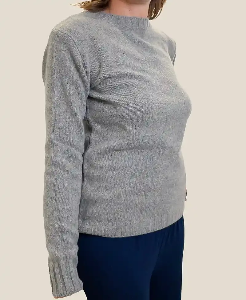 Maglione Girocollo - Grigio