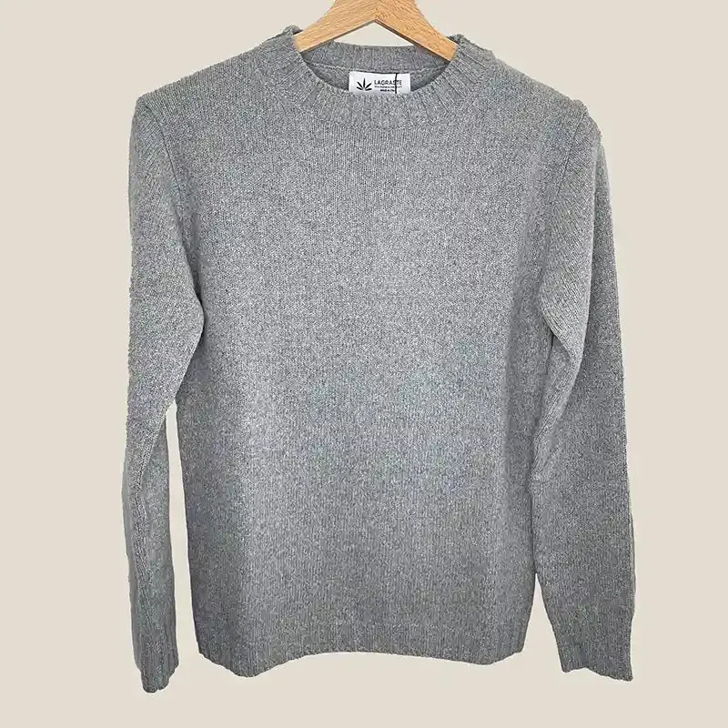 Maglione Girocollo - Grigio