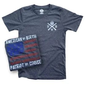 Men's American By Birth Patriot By Choice T-Shirt