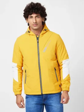 Men'S Harrington Jacket With Contrast Elbow Patch