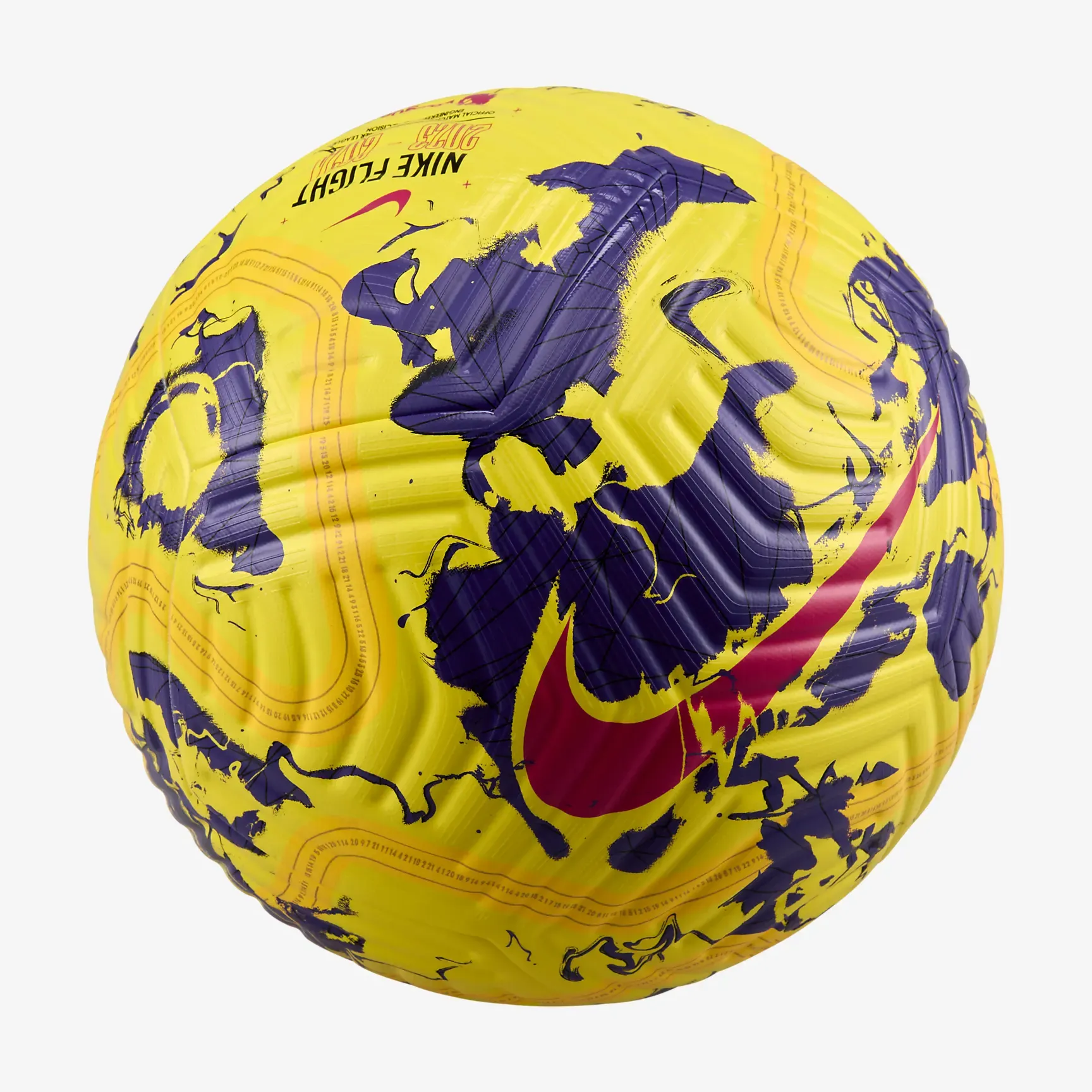 Nike 2023/24 Premier League Flight Official Match Ball- Yellow