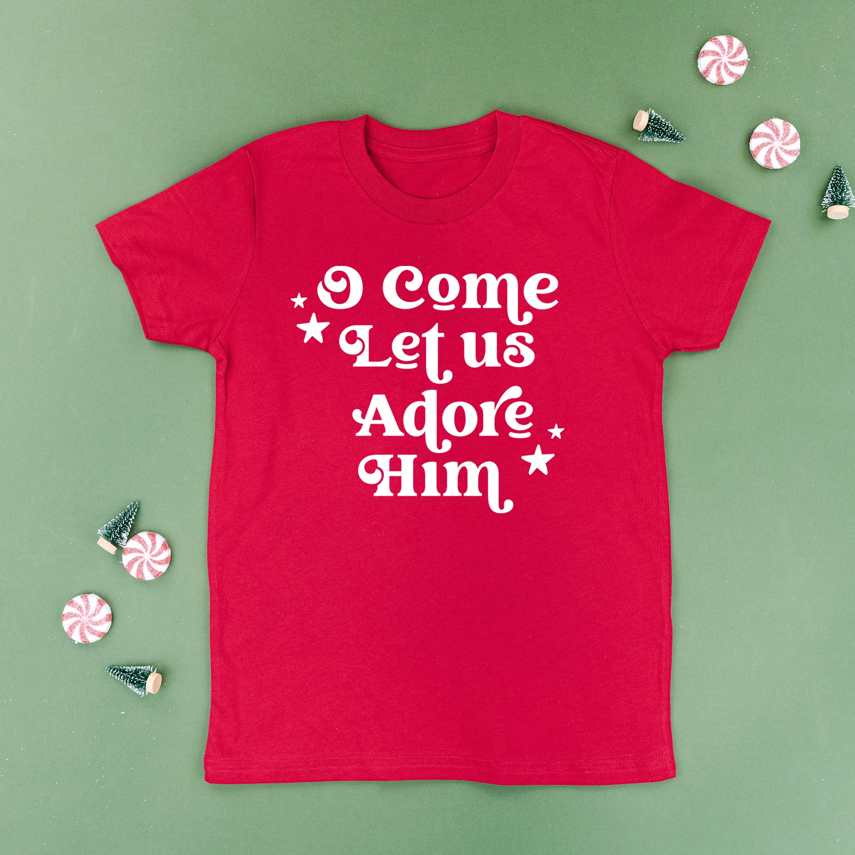 O Come Let Us Adore Him - Child Tee