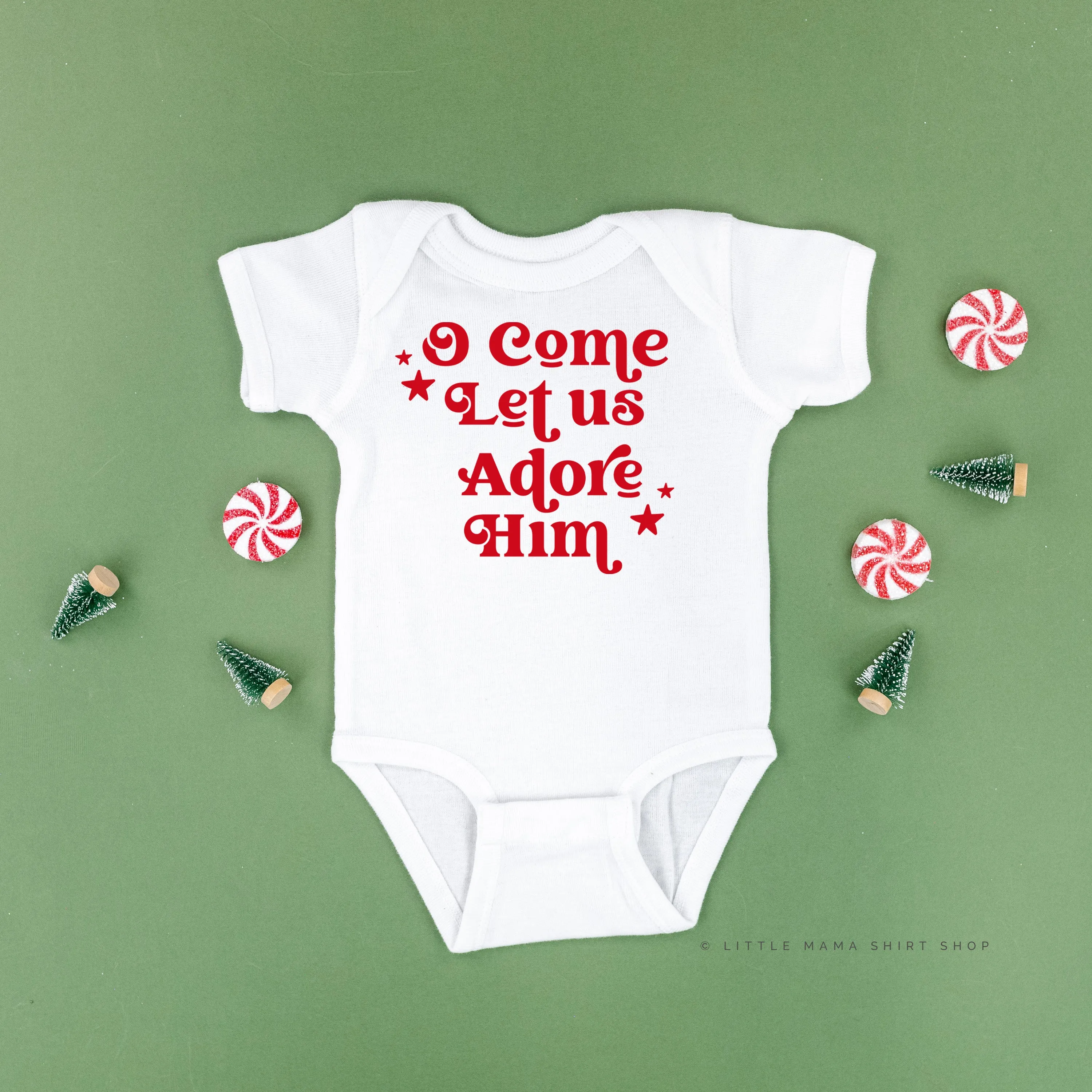 O Come Let Us Adore Him - Child Tee