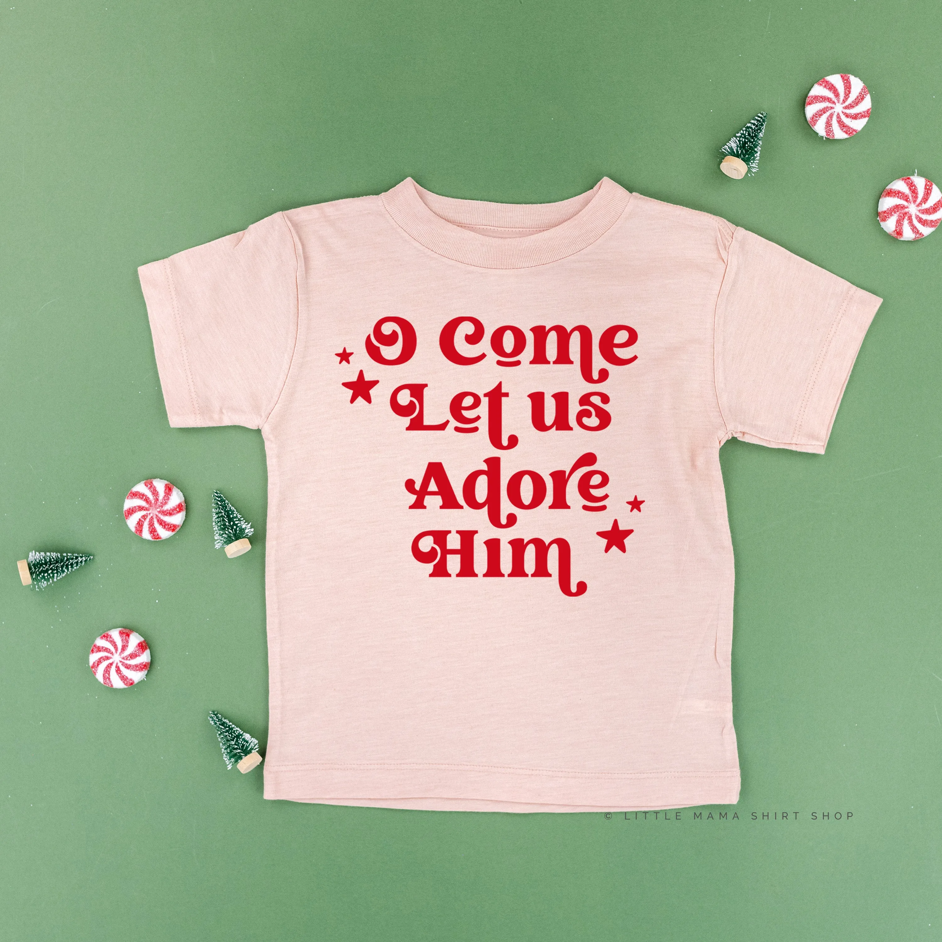 O Come Let Us Adore Him - Child Tee