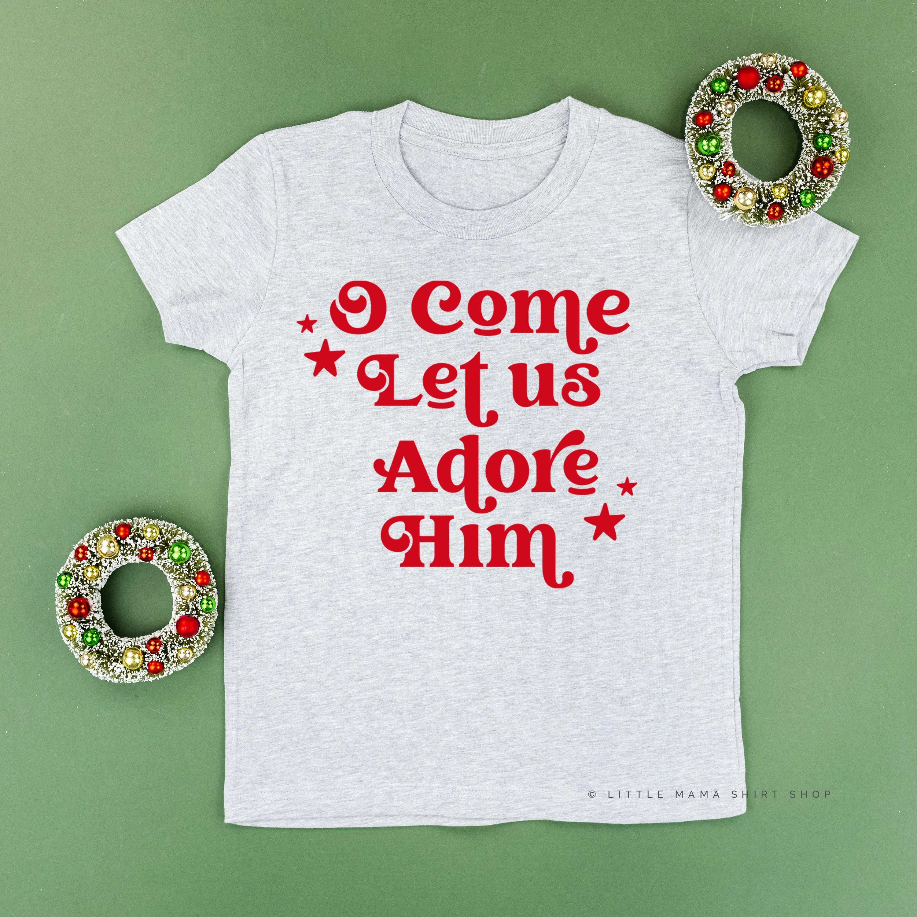 O Come Let Us Adore Him - Child Tee