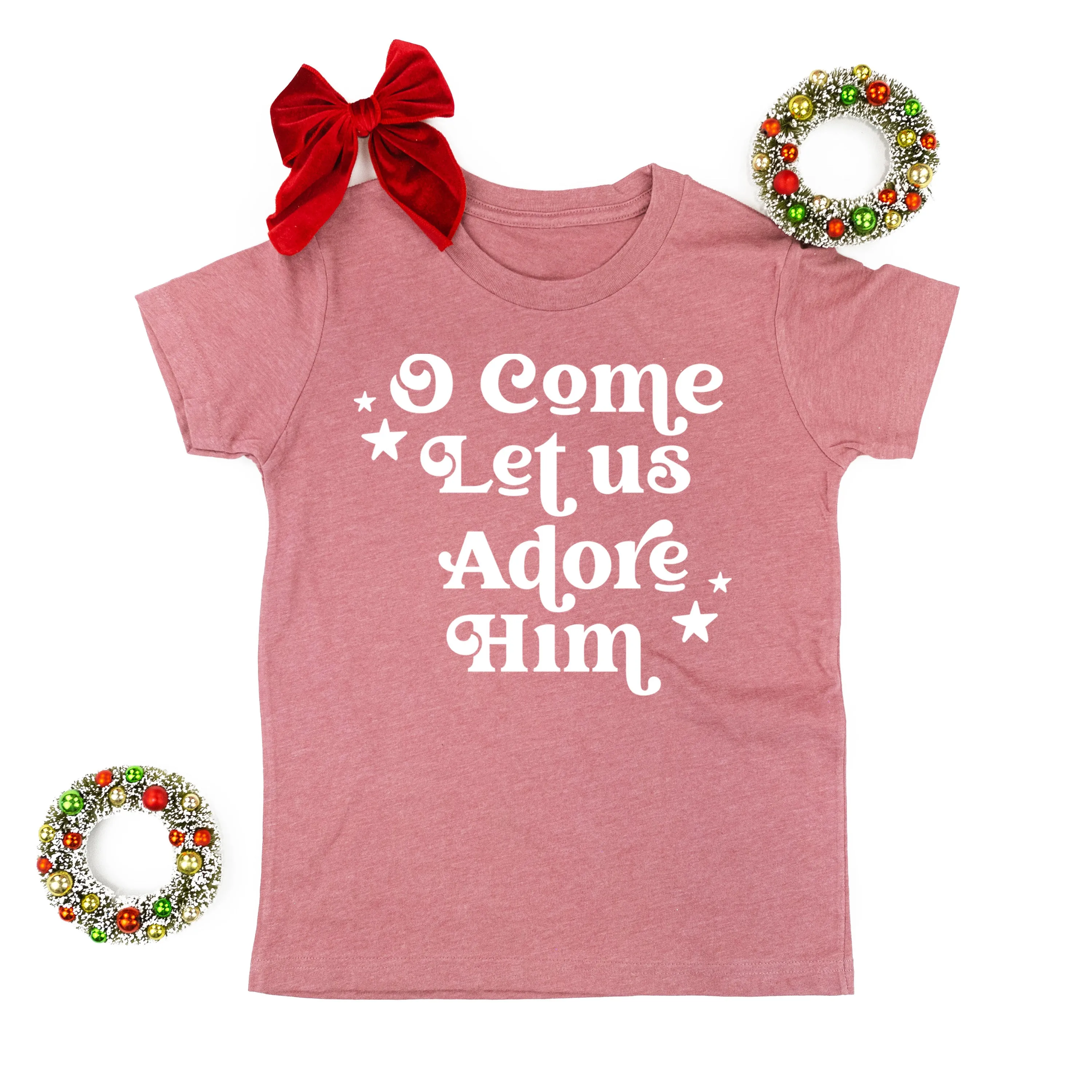 O Come Let Us Adore Him - Child Tee