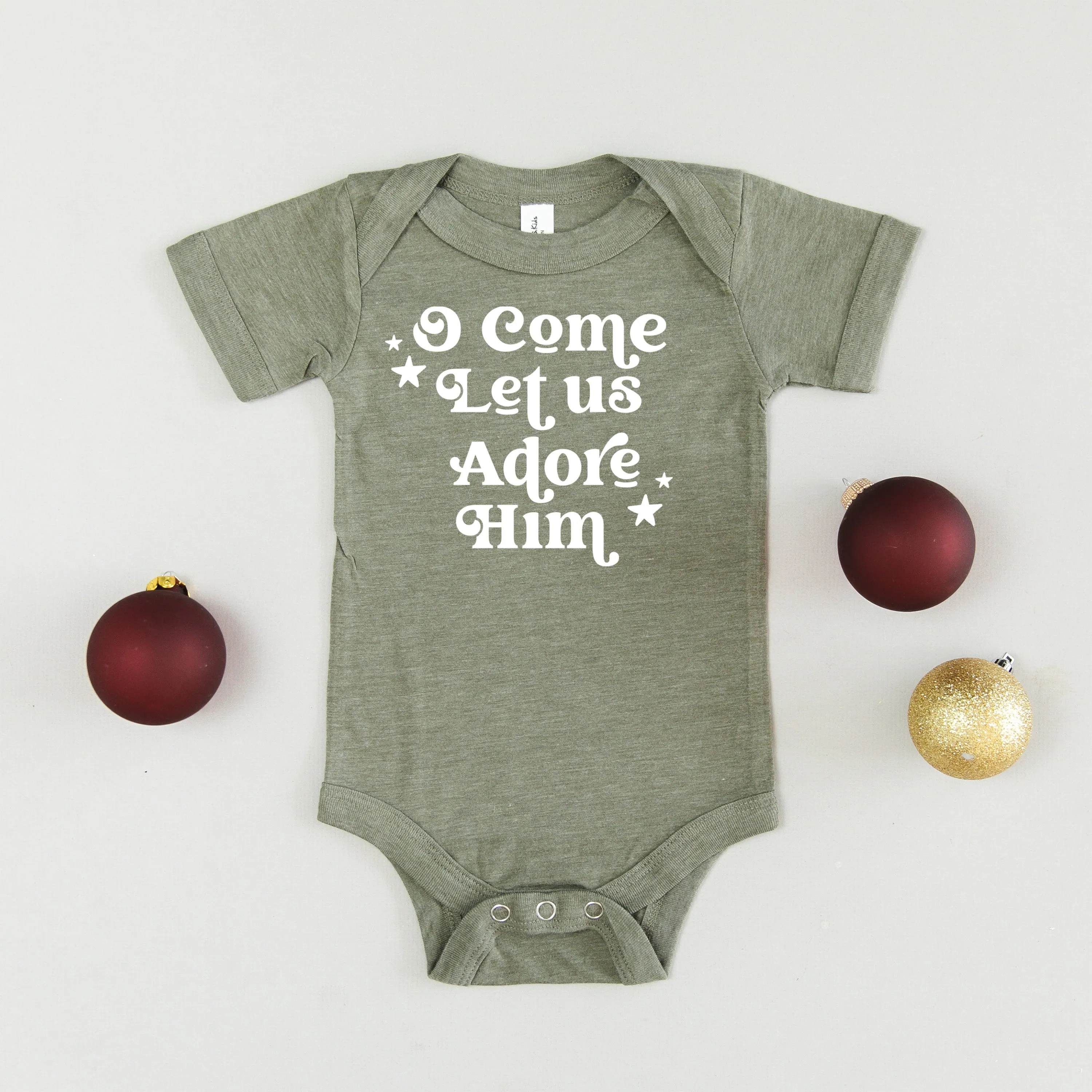 O Come Let Us Adore Him - Child Tee