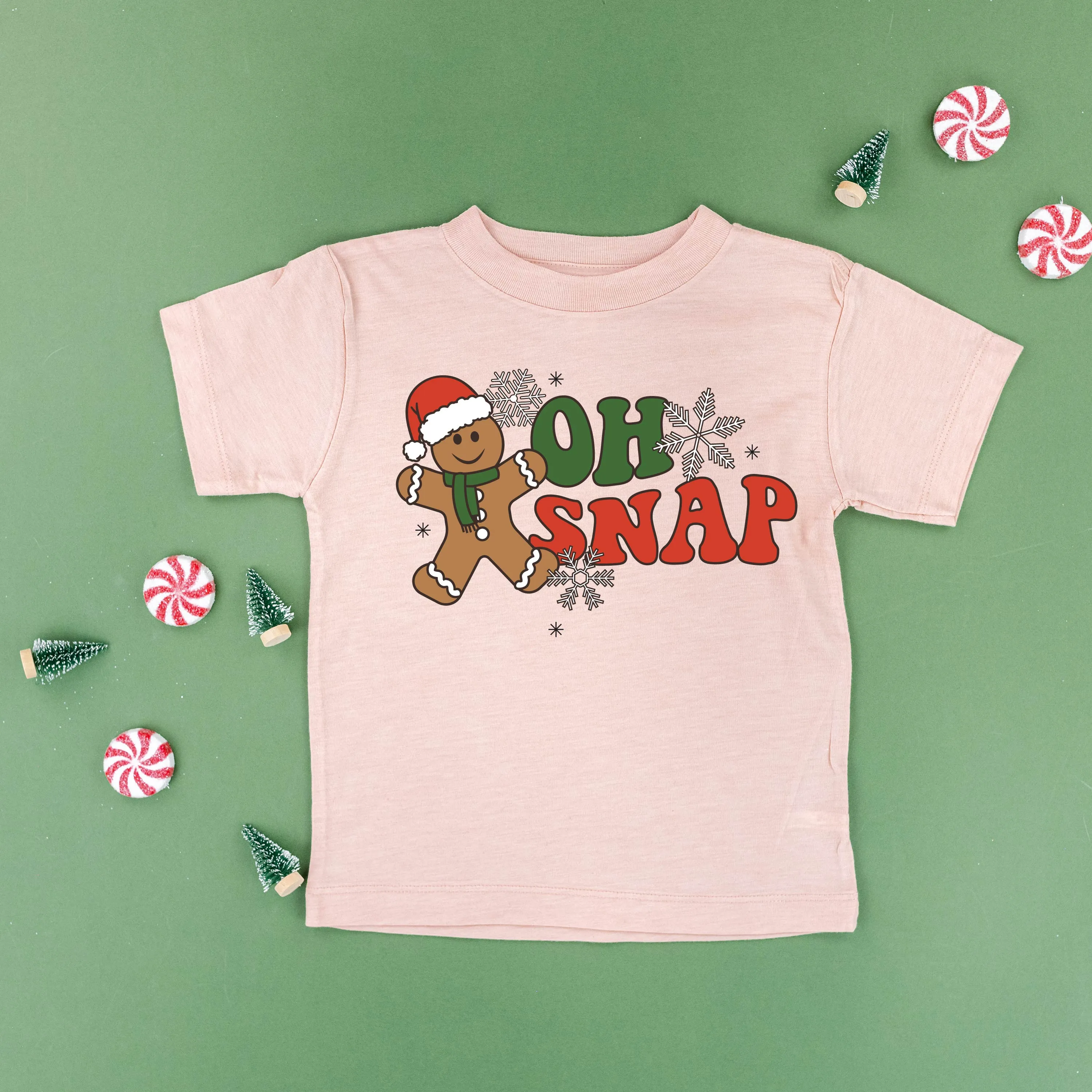 Oh Snap - Gingerbread Man - Child Tee