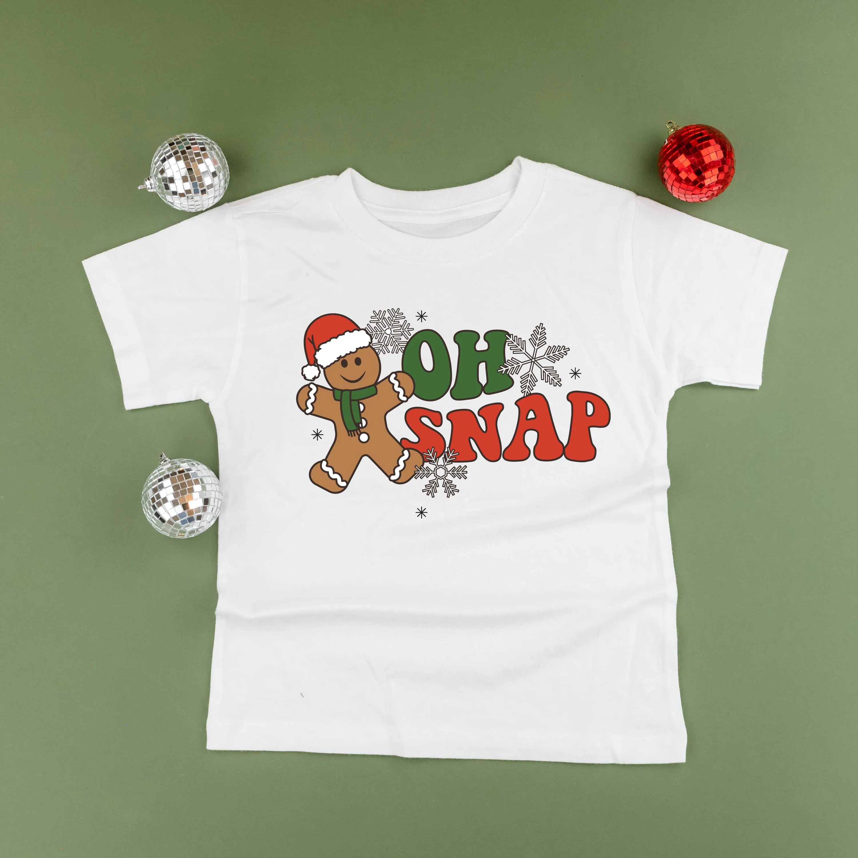 Oh Snap - Gingerbread Man - Child Tee