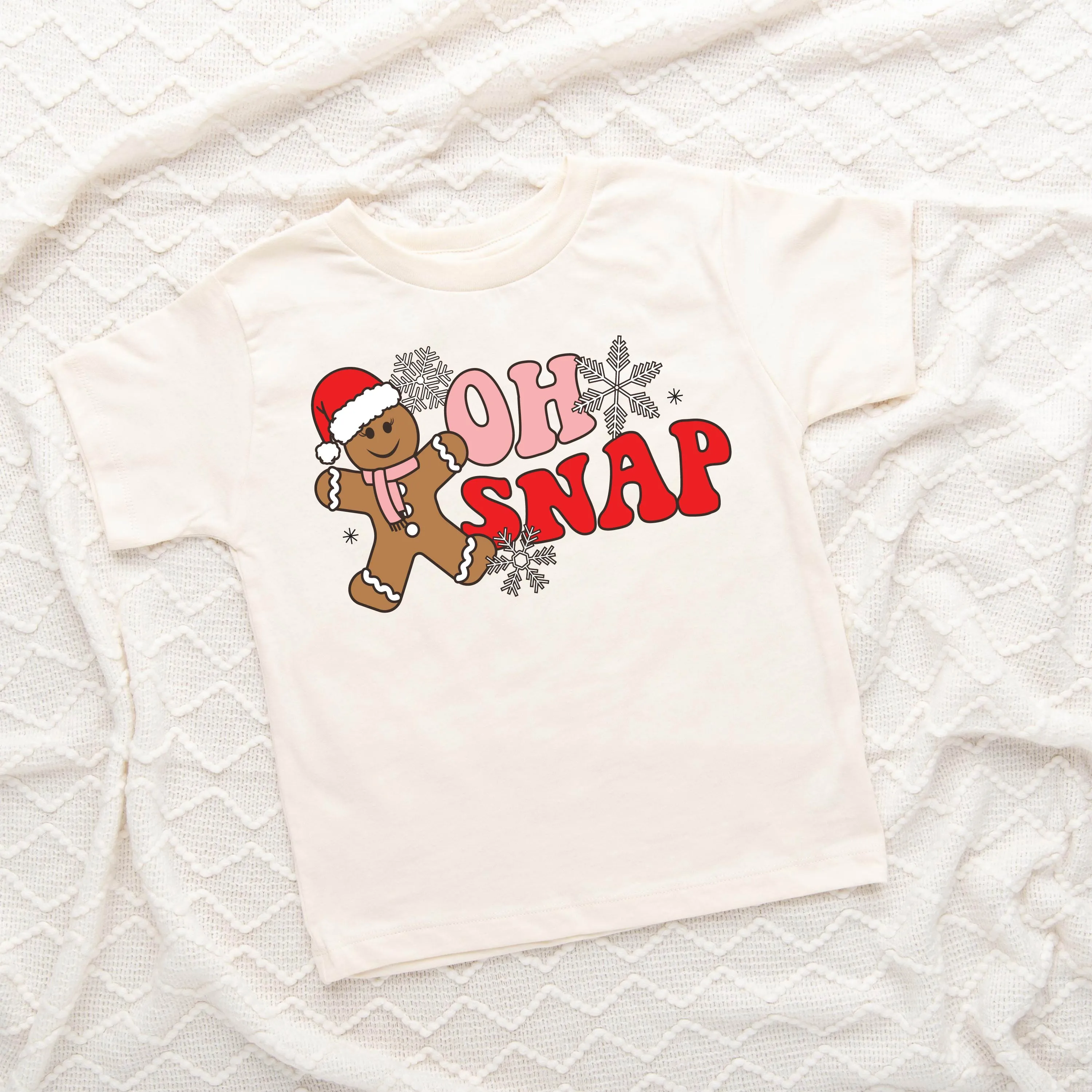 Oh Snap - Gingerbread Man - Child Tee