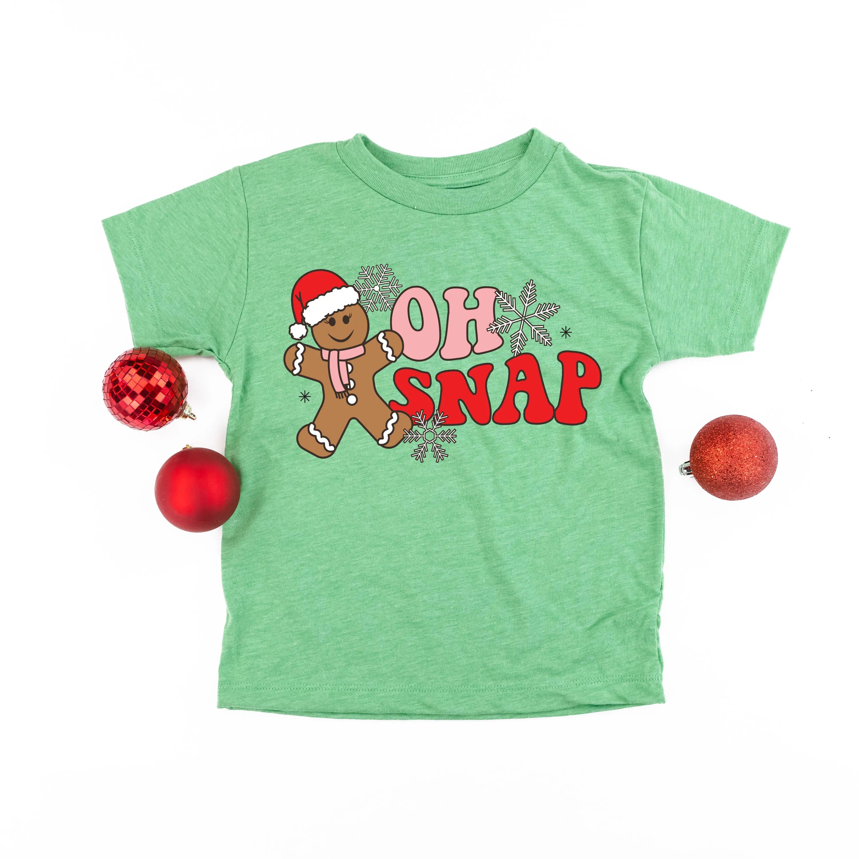 Oh Snap - Gingerbread Man - Child Tee