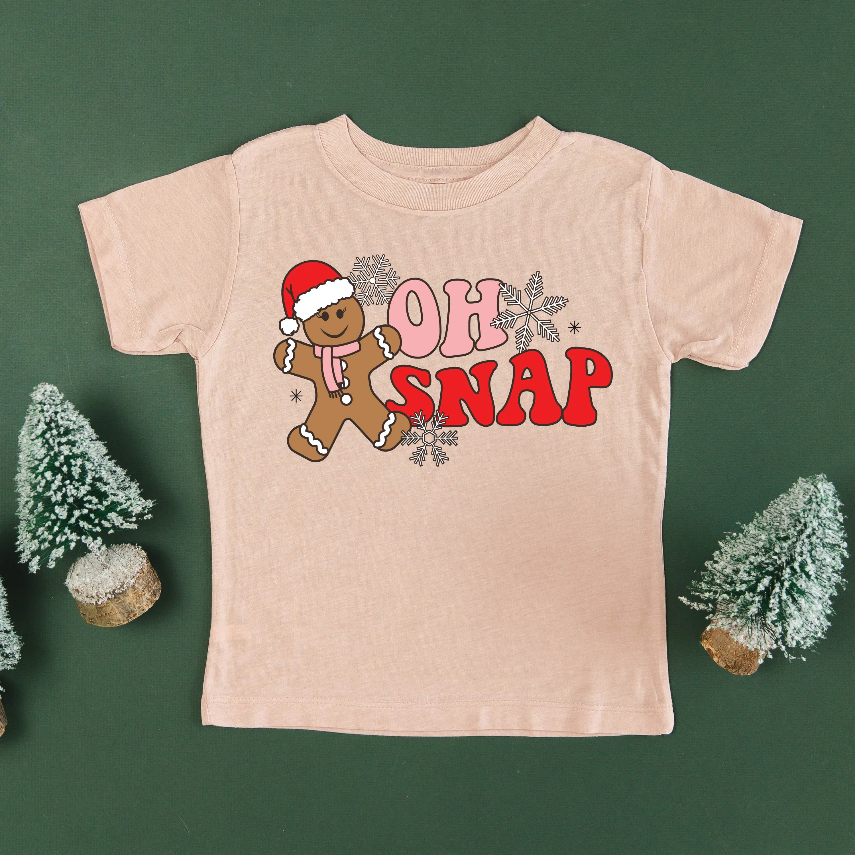 Oh Snap - Gingerbread Man - Child Tee