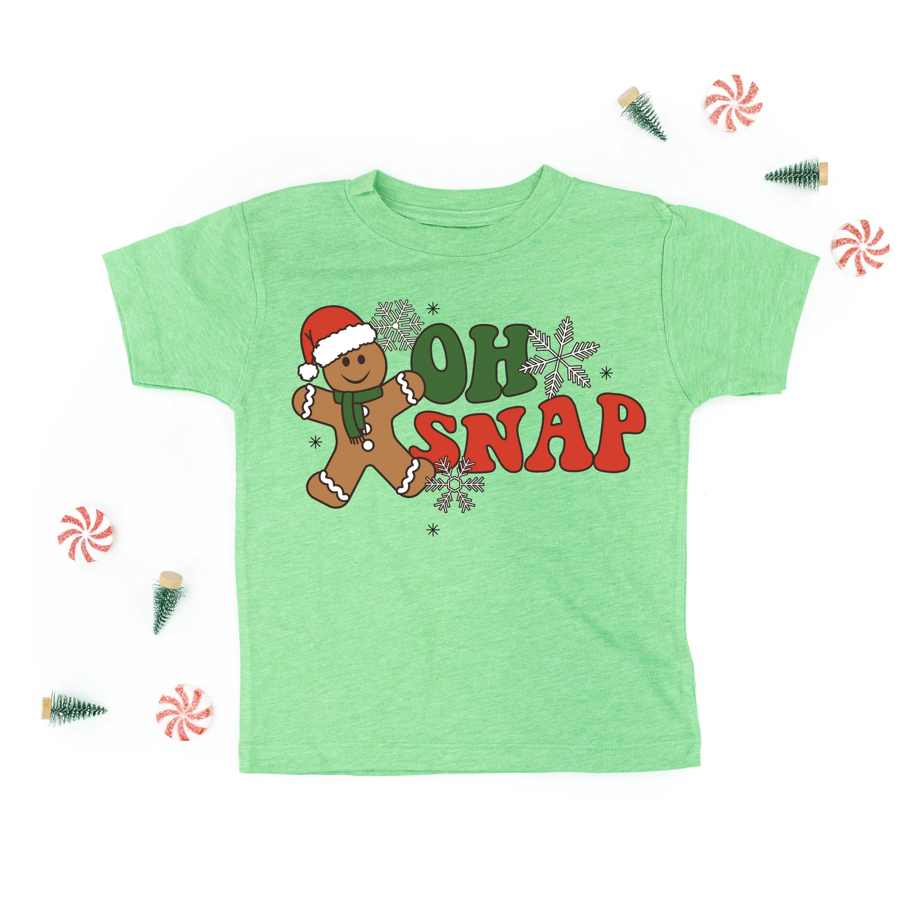 Oh Snap - Gingerbread Man - Child Tee