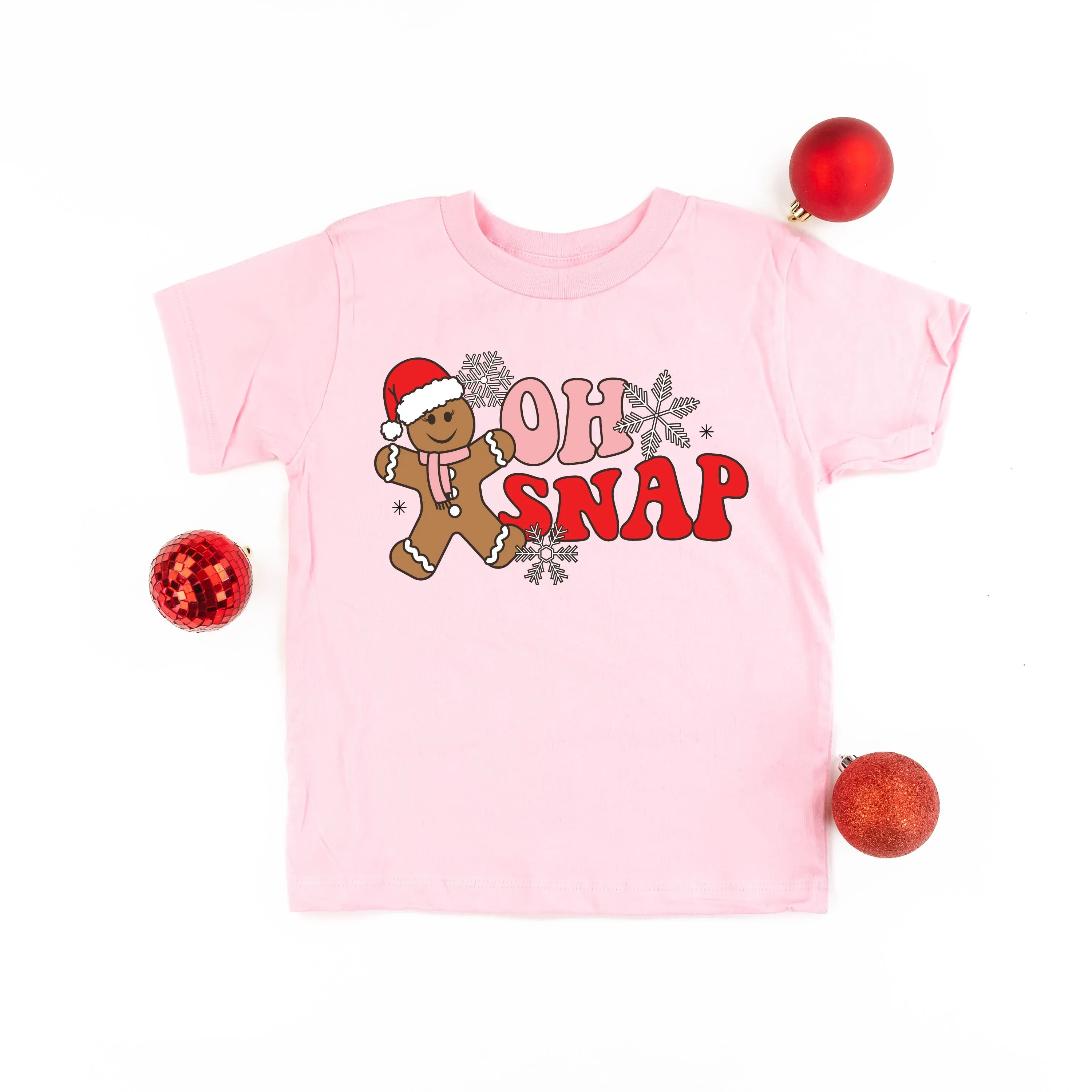 Oh Snap - Gingerbread Man - Child Tee