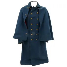 Original Indian Wars Spanish-American War Marine Corps Model 1885 Enlisted USMC Greatcoat