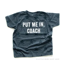 Put Me In, Coach - Short Sleeve Child STAR Shirt