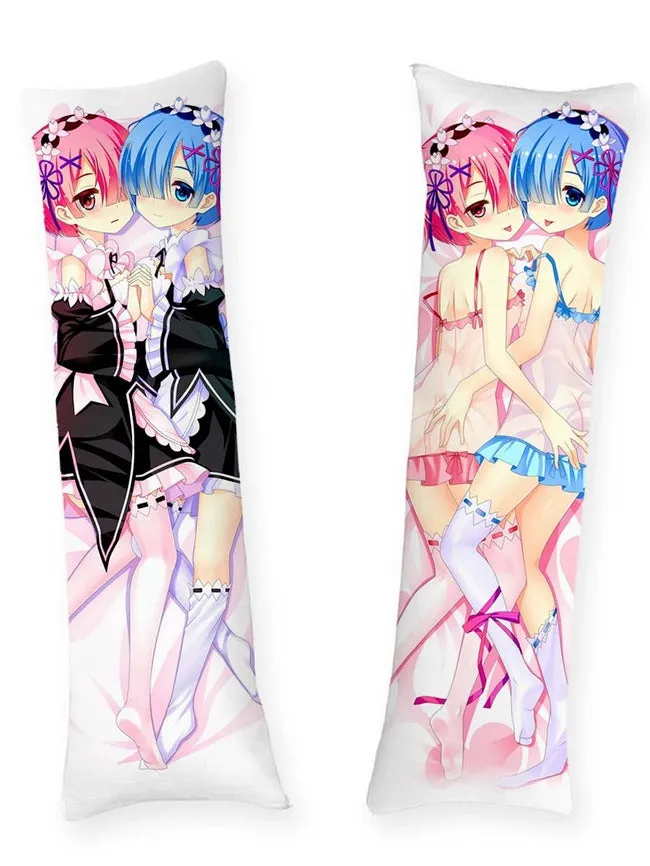 Rem Body Pillow <br/> Adorable Rem x Ram