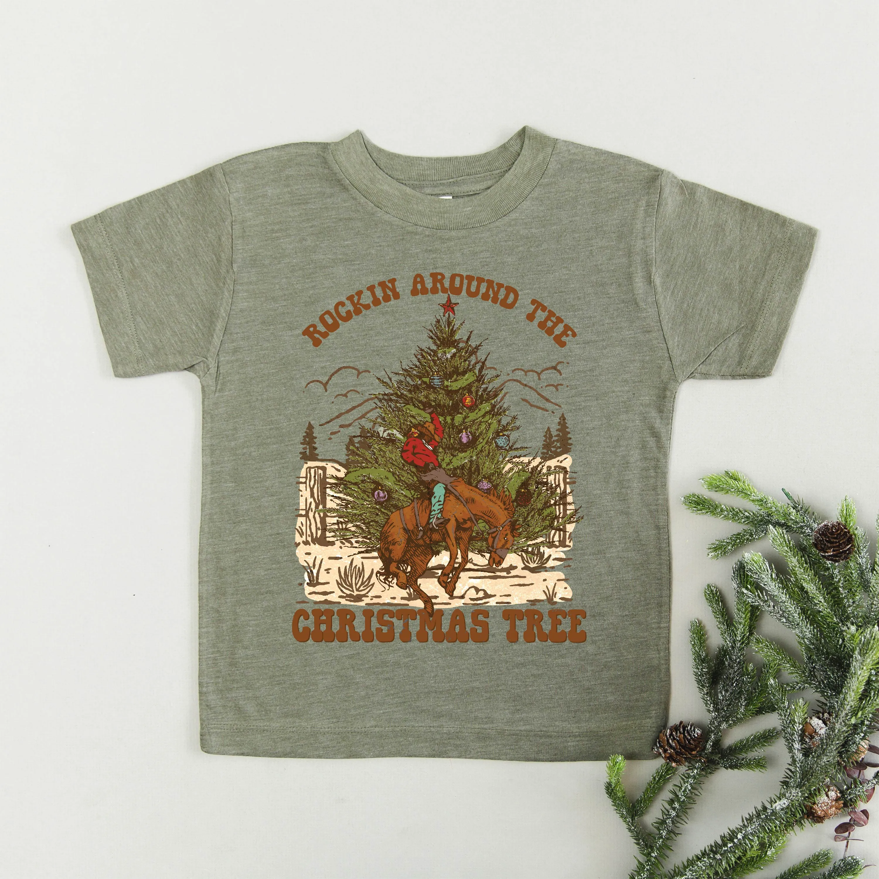 Rockin Around The Christmas Tree - Child Tee