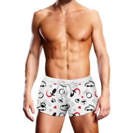 Swim Trunk Puppie Print - L