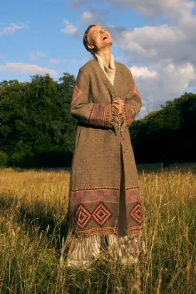 The Kullu Wool Coat - Pepper