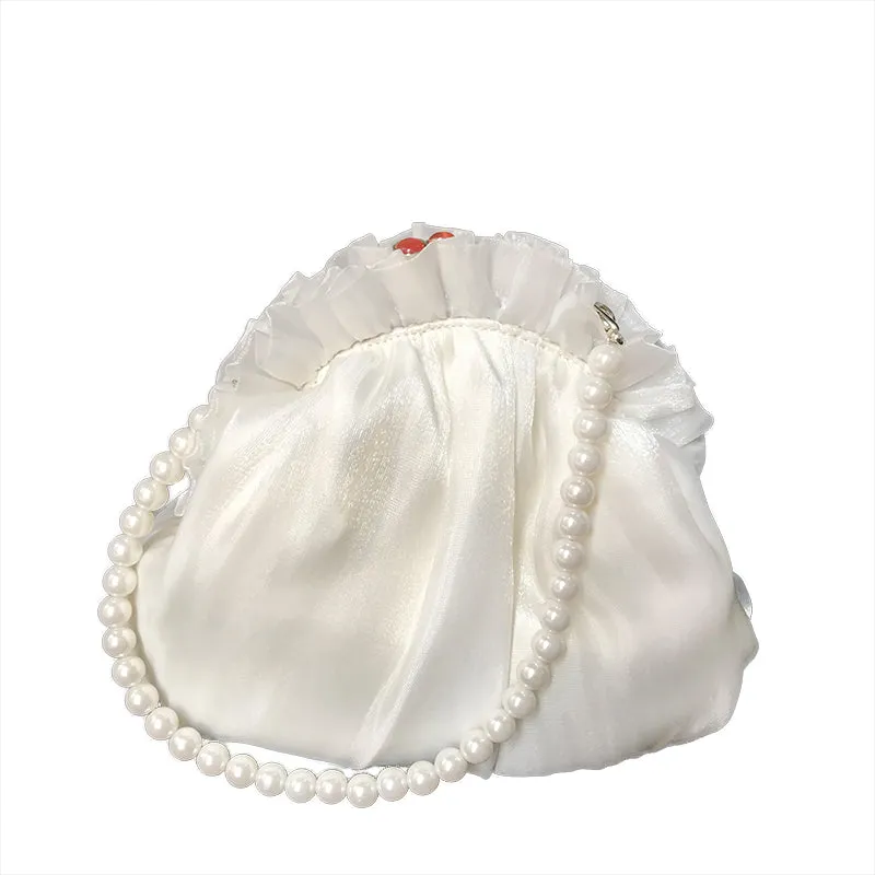 Vintage style Shell shape clutch Bag Purse