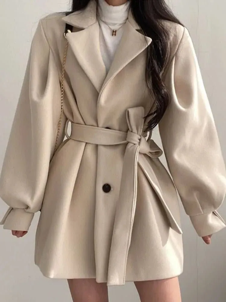 Vintage Woolen Overcoat