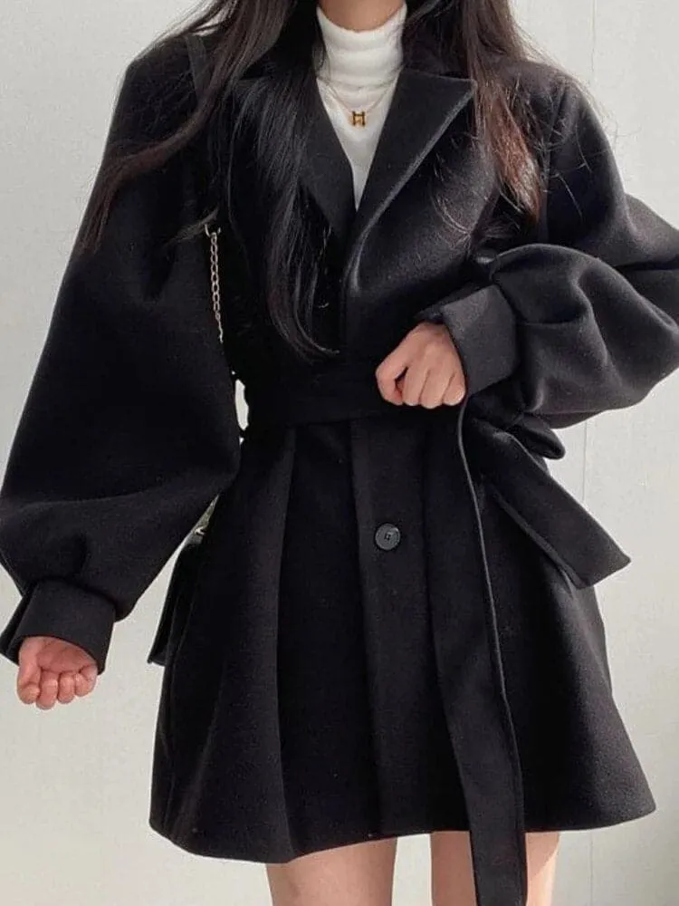 Vintage Woolen Overcoat