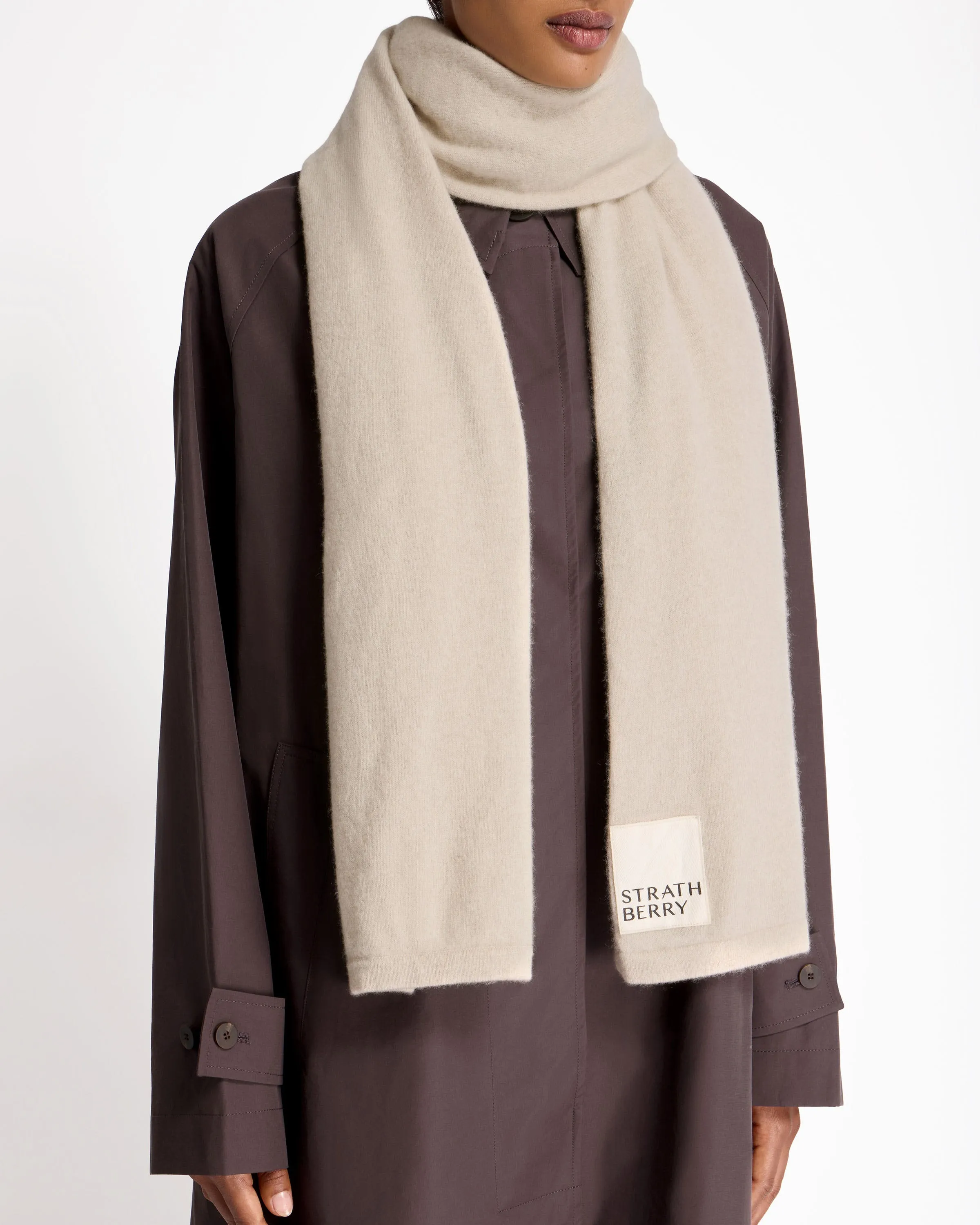 Westray Cashmere Travel Wrap - Alabaster