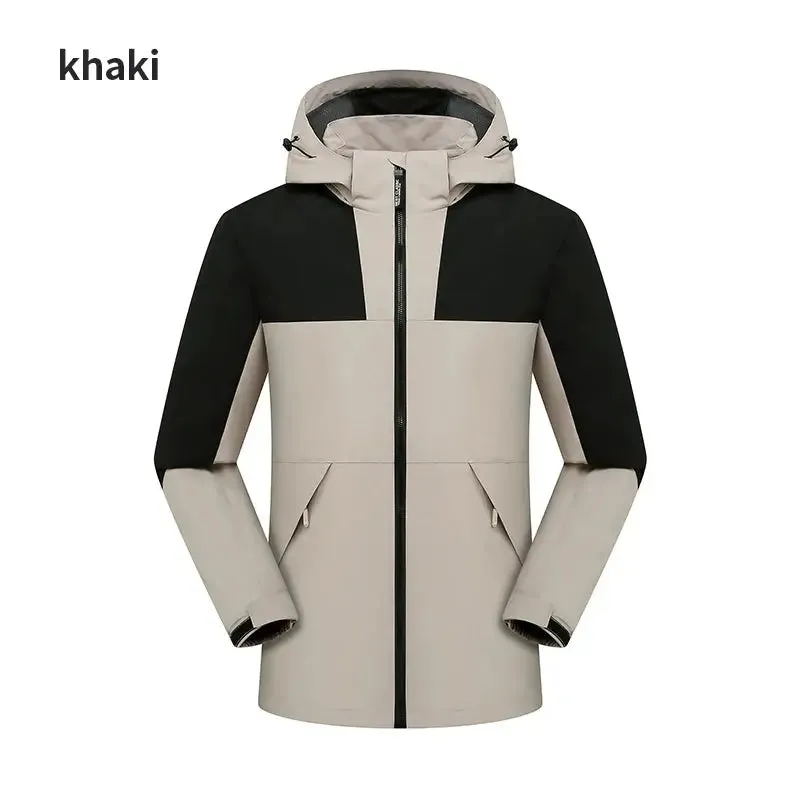 Winter Men Windbreak Plus Windproof Fur Coats Male Hooded Jackets Men's Winter Ski Jackets