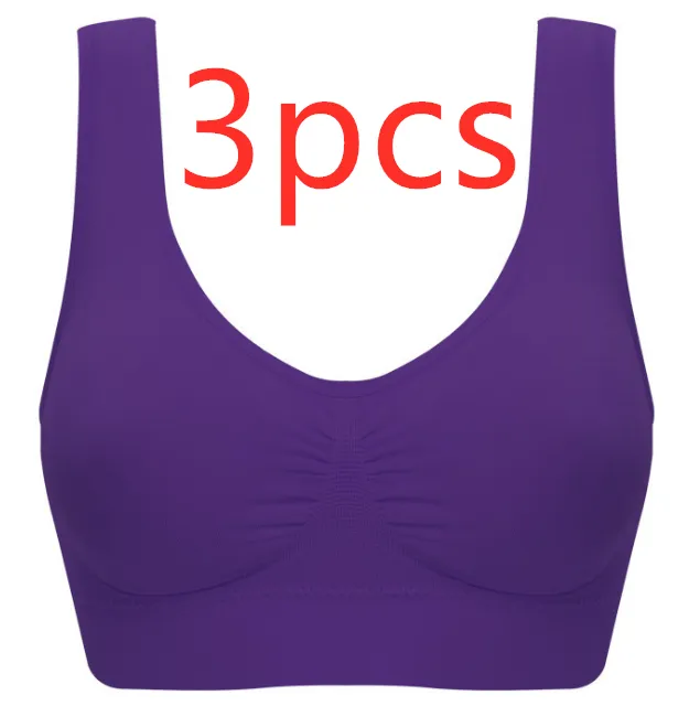 Women Yoga Tank Tops  Sports Bra Workout Fitness Running Crop Top