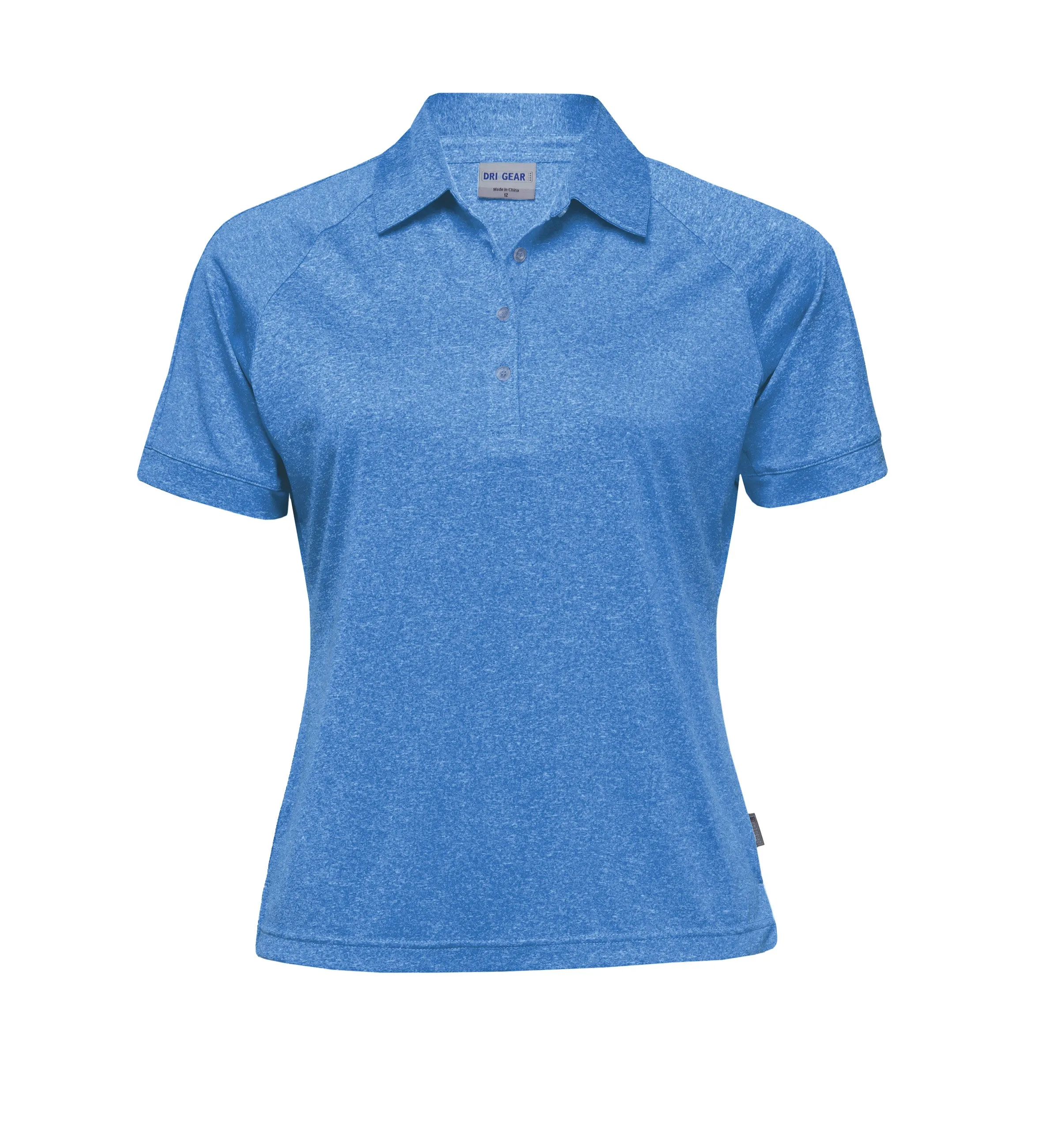 Womens Dri Gear Melange Performance Polo